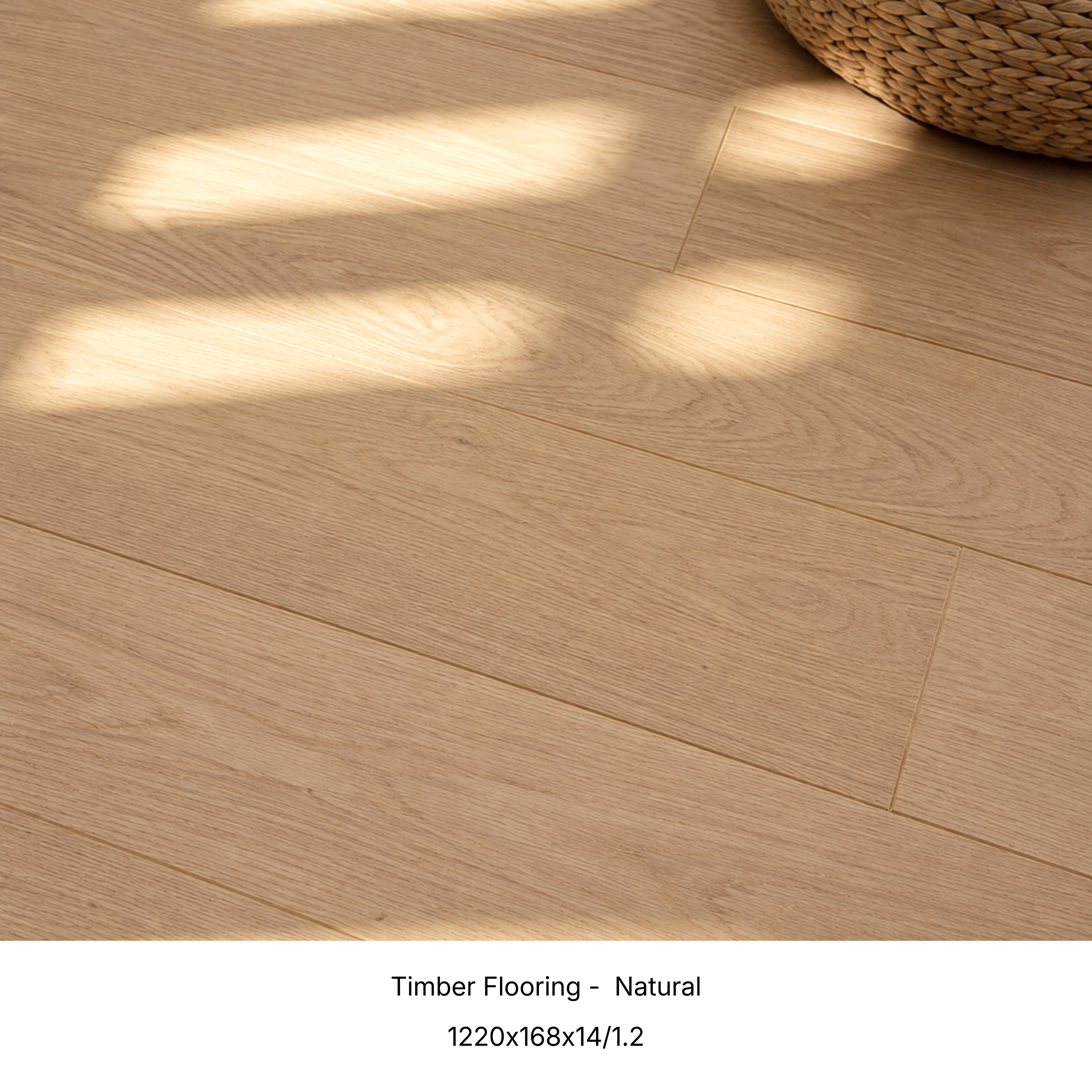 Timber Flooring Long Board | Natural