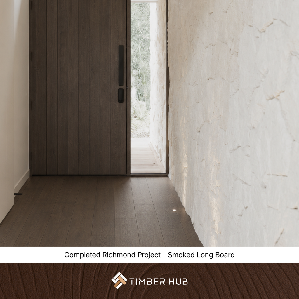 Timber Flooring Long Board | Smoked
