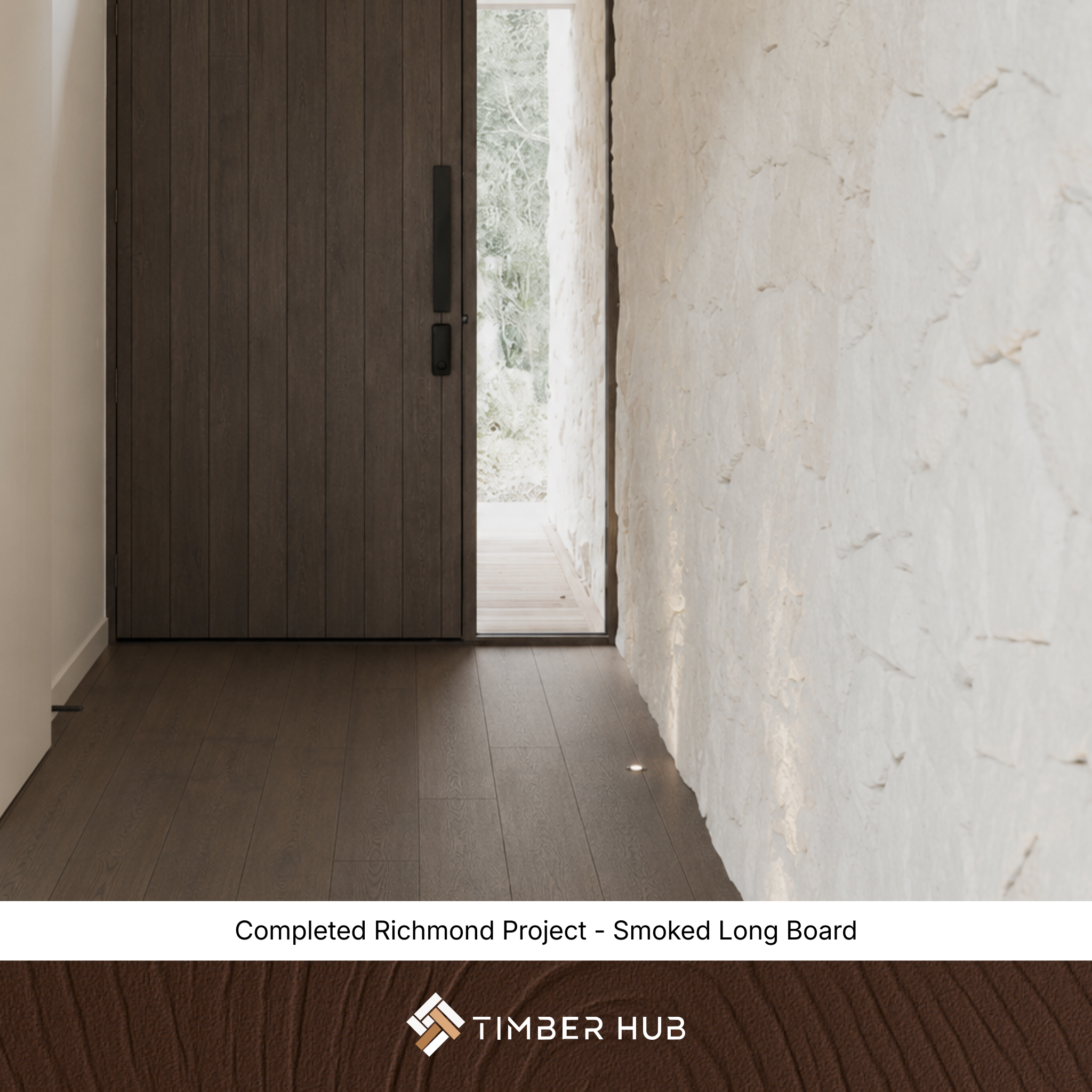 Timber Flooring Long Board | Smoked