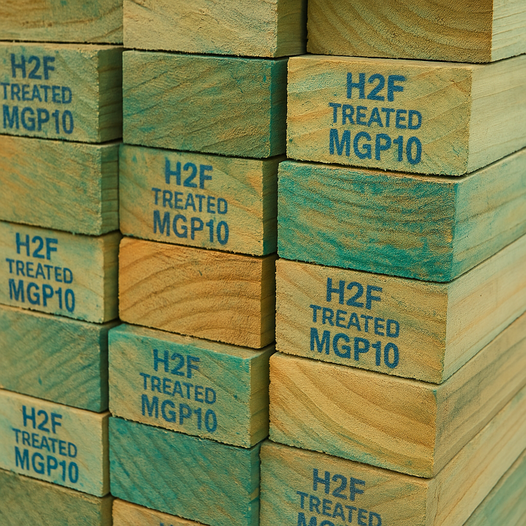 H2F Treated MGP10 (Radiata Pine)