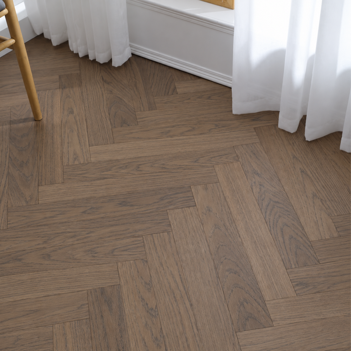 Herritage Oak Herringbone – Signature Engineered Timber Flooring