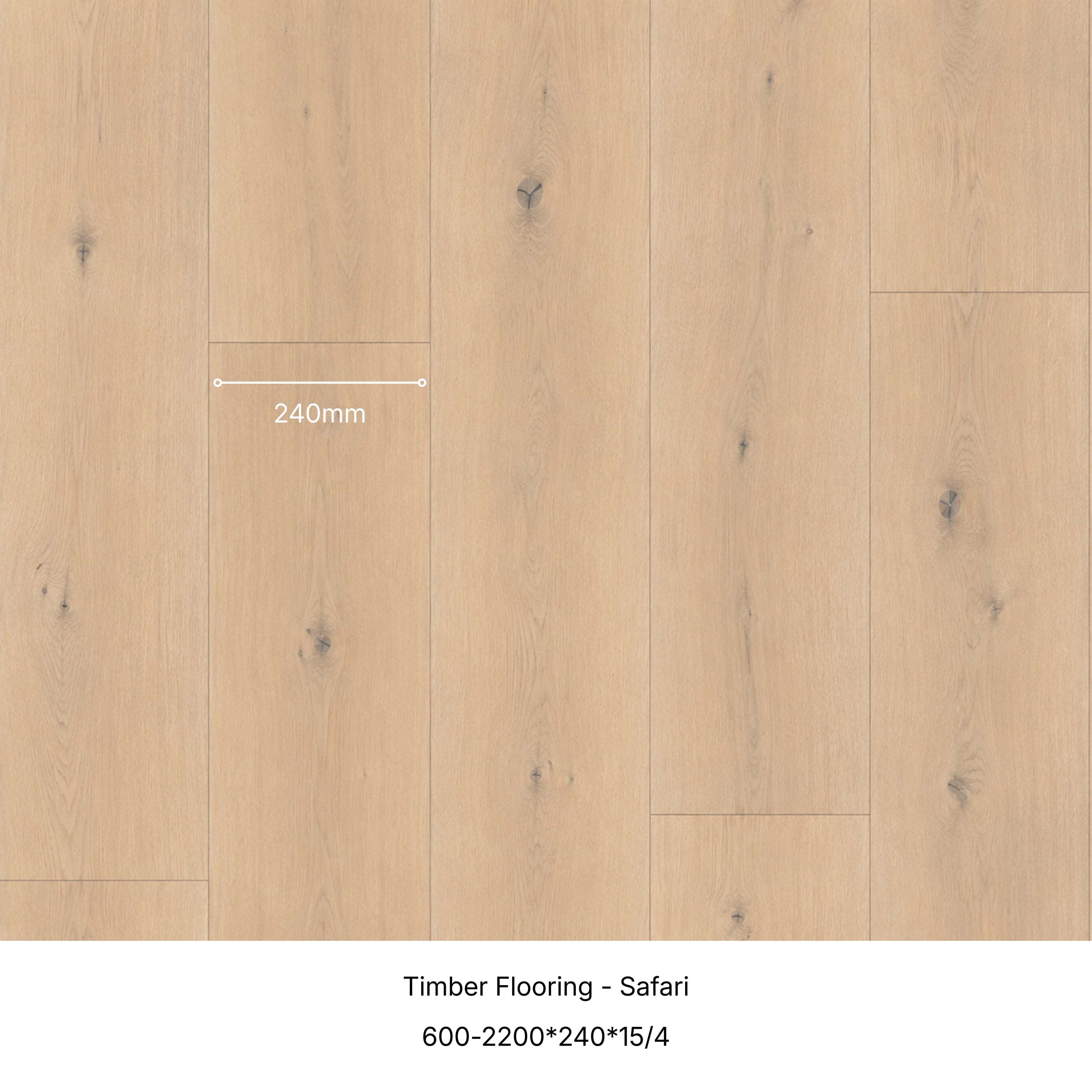 Timber Flooring Long Board | Safari