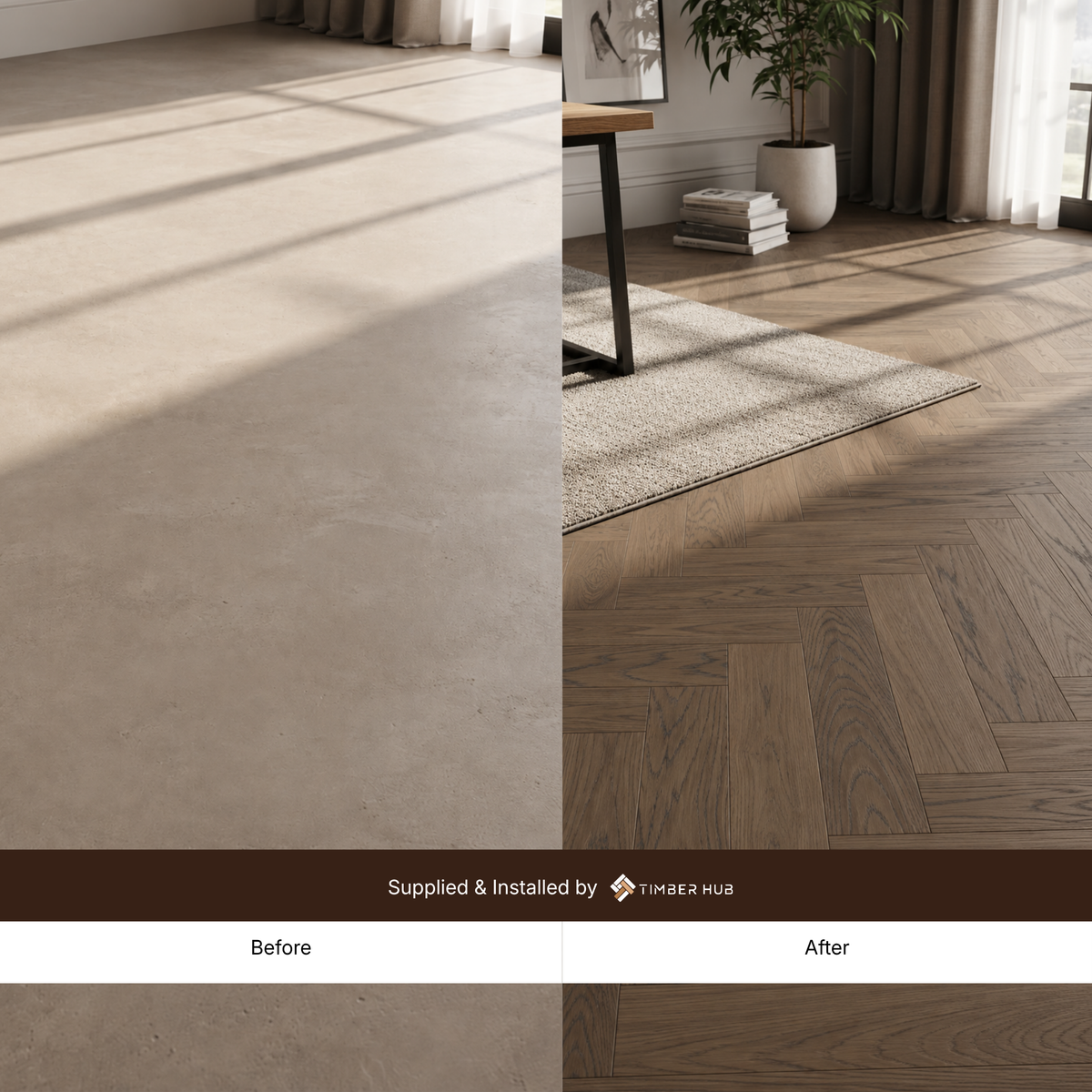 Herritage Oak Herringbone – Signature Engineered Timber Flooring